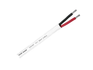 Pacer Duplex 2 Conductor Cable - 500' - 16/2 AWG - Round Cable - Red, Black