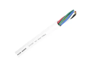 Pacer Round 6 Conductor Cable - 250' - 16/6 AWG - Black, Brown, Red, Green, Blue & White
