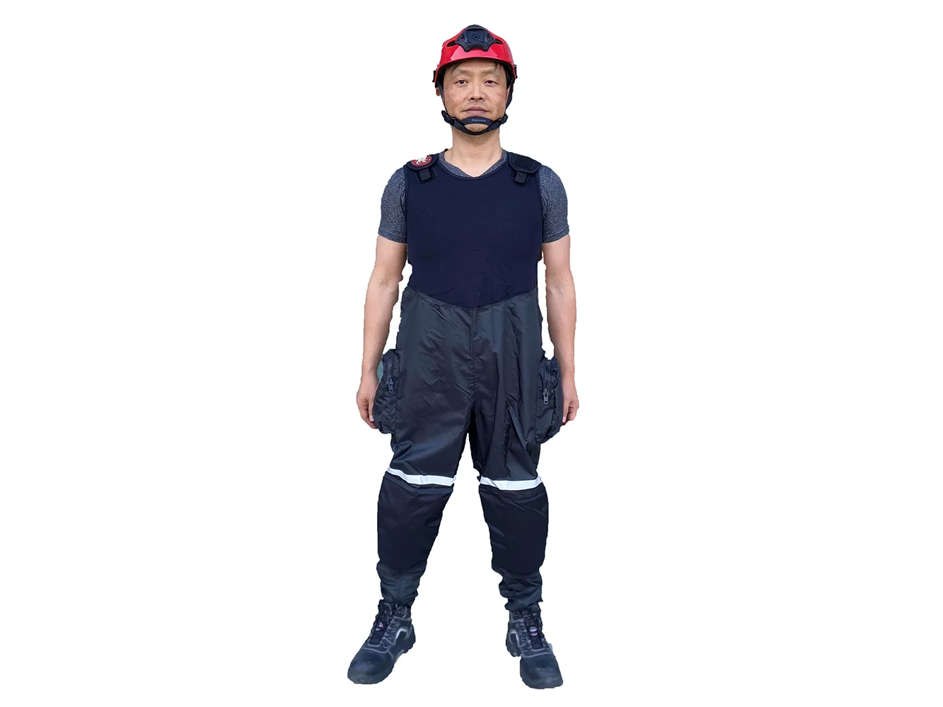 First Watch Responder Utility Waders - Black/Grey - L/XL