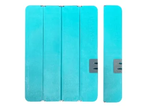 Toadfish Stowaway Folding Cutting Board w/Built-In Knife Sharpener - Teal