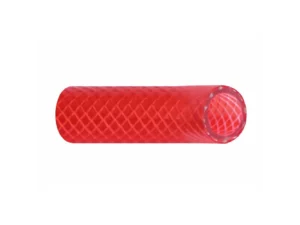 Trident Marine 1/2" x 50' Boxed Reinforced PVC (FDA) Hot Water Feed Line Hose - Drinking Water Safe - Translucent Red