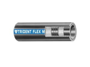 Trident Marine 1-1/2" x 50' Coil Flex Marine Wet Exhaust & Water Hose - Black
