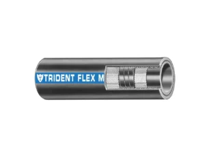 Trident Marine 1" x 50' Coil Flex Marine Wet Exhaust & Water Hose - Black