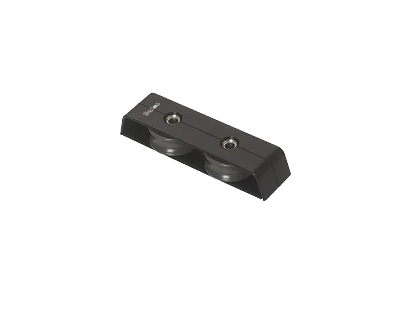Barton Marine Deck Organizer - Size 2 - 2 Sheave - Black