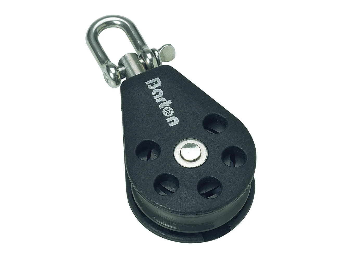 Barton Marine Size 1 Single Swivel Block w/Becket