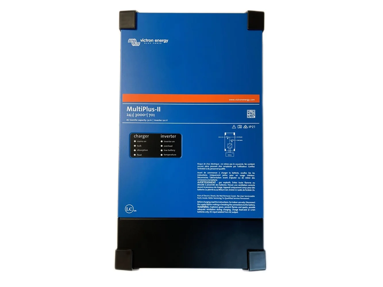 Victron MultiPlus-II 24/3000 - 70-50 - 120V - UL Approved