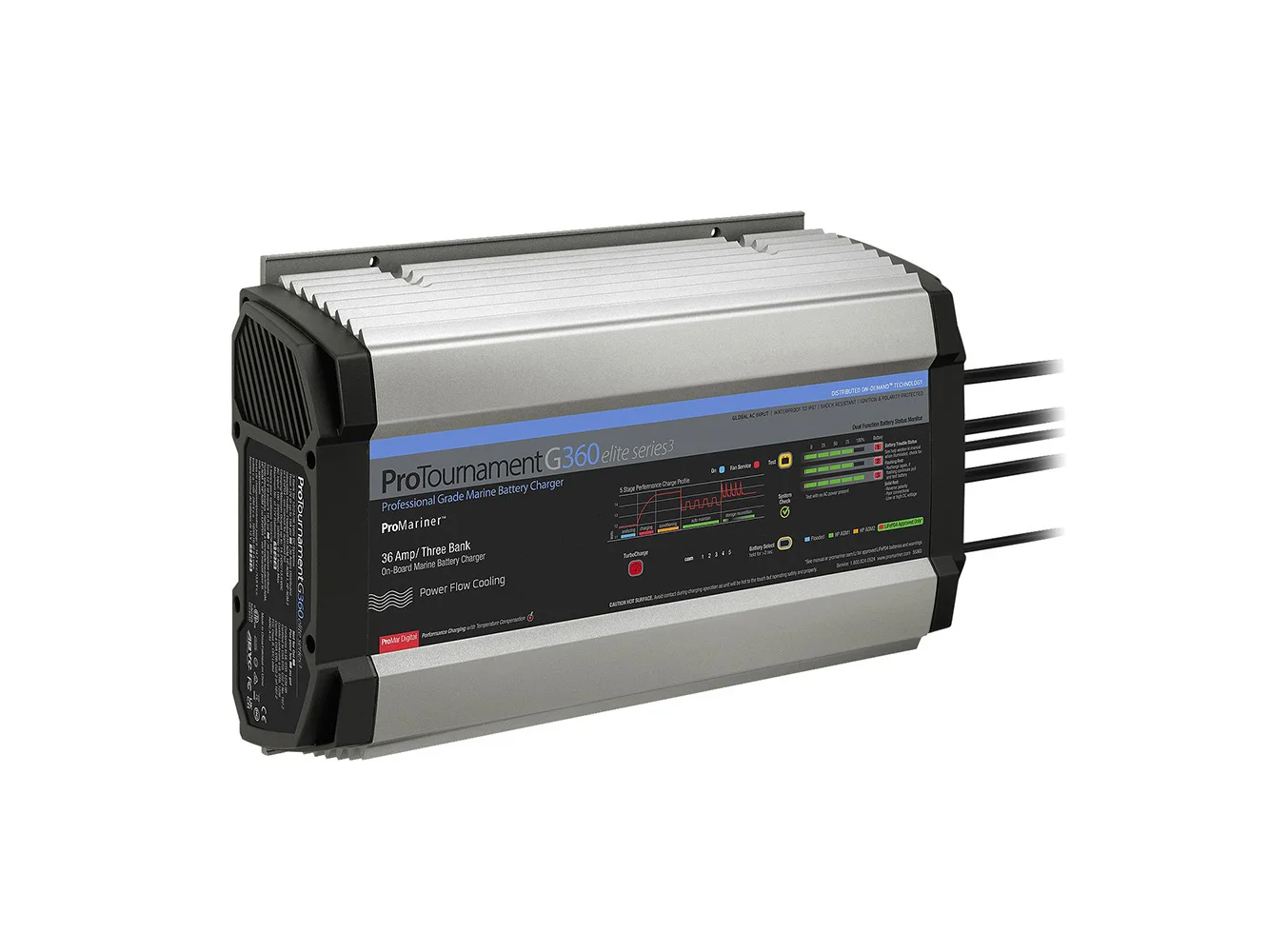 ProMariner ProTournamentelite 360 Battery Charger - 3 Bank - Global/CZone