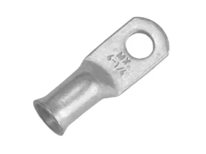 Pacer Tinned Lug 4 AWG - 1/4" Stud Size - 2 Pack