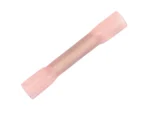 Pacer 22-18 AWG Heat Shrink Butt Connector - 100 Pack