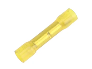 Pacer 12-10 AWG Heat Shrink Butt Connector - 100 Pack