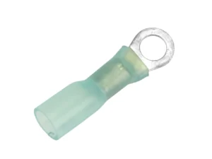Pacer 16-14 AWG Heat Shrink Ring Terminal - #10 Stud Size - 100 Pack