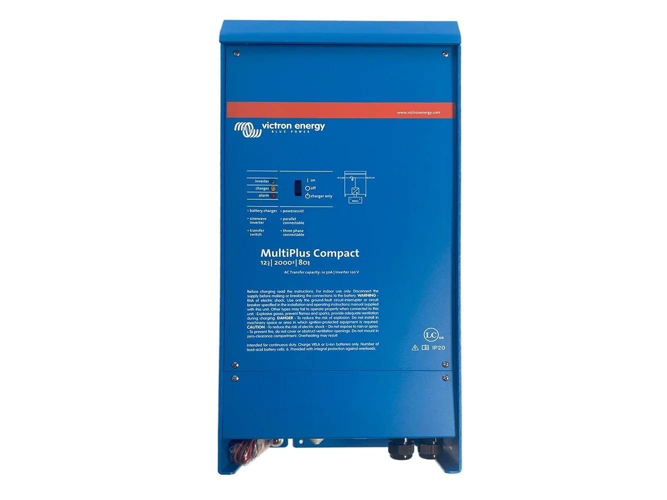 Victron MultiPlus Compact 12/2000/80-150 120V VE.Bus UL Approved