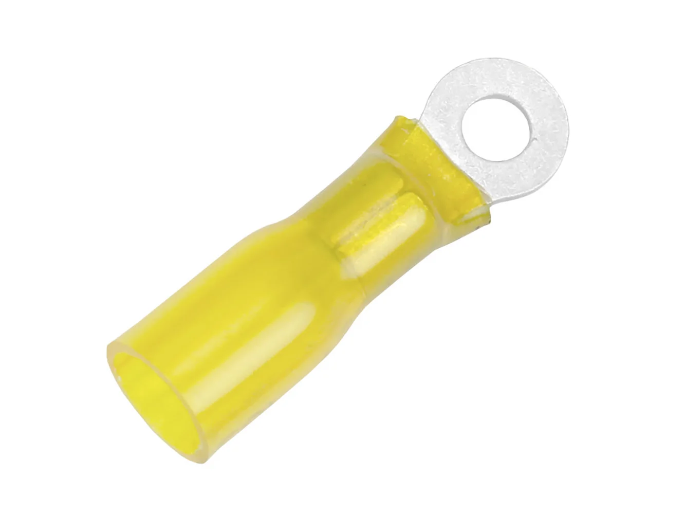 Pacer 12-10 AWG Heat Shrink Ring Terminal - #10 Stud Size - 25 Pack