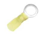 Pacer 12-10 AWG Heat Shrink Ring Terminal - 3/8" Stud Size - 100 Pack