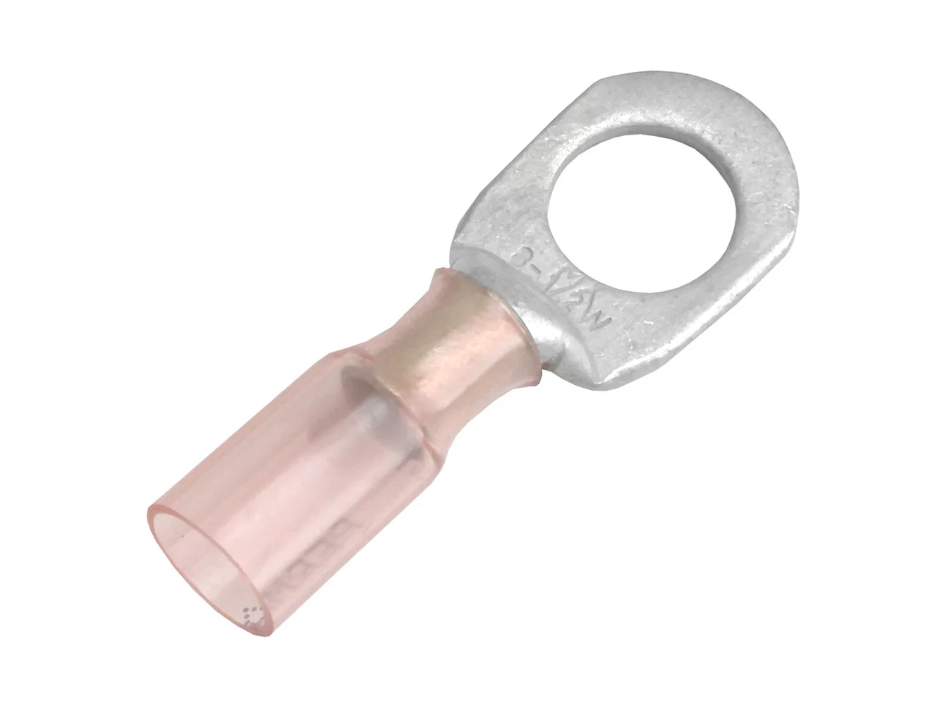 Pacer 8 AWG Heat Shrink Ring Terminal - 1/2" Stud Size - 25 Pack