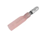 Pacer 22-18 AWG Heat Shrink Male Bullet Terminal - 100 Pack
