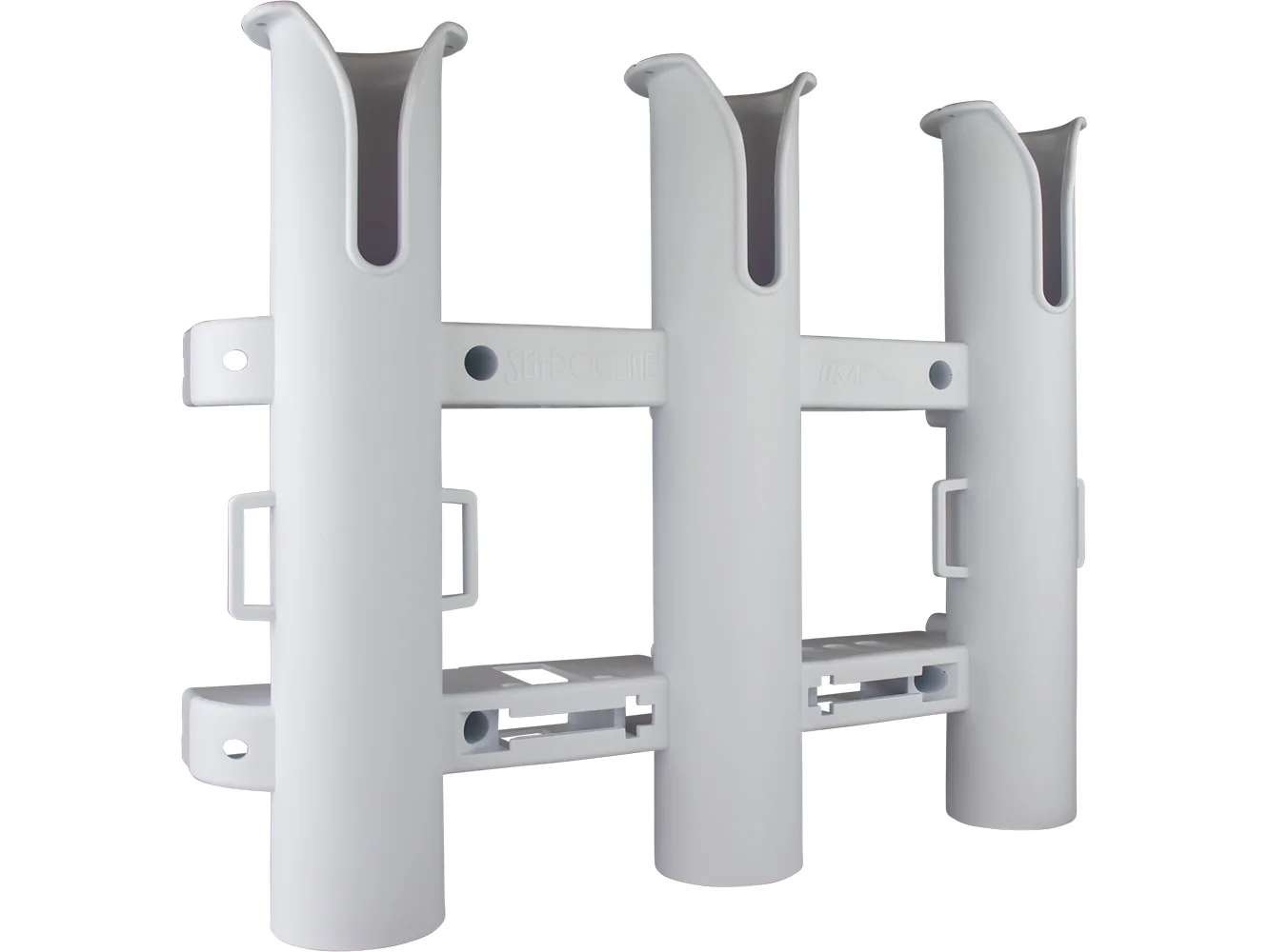 Sea-Dog Triple Threat Three Pole Rod Holder - White