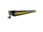 Black Oak 30" Yellow Lens Single Row LED Light Bar - Combo Optics - Black Housing - Pro Series 3.0