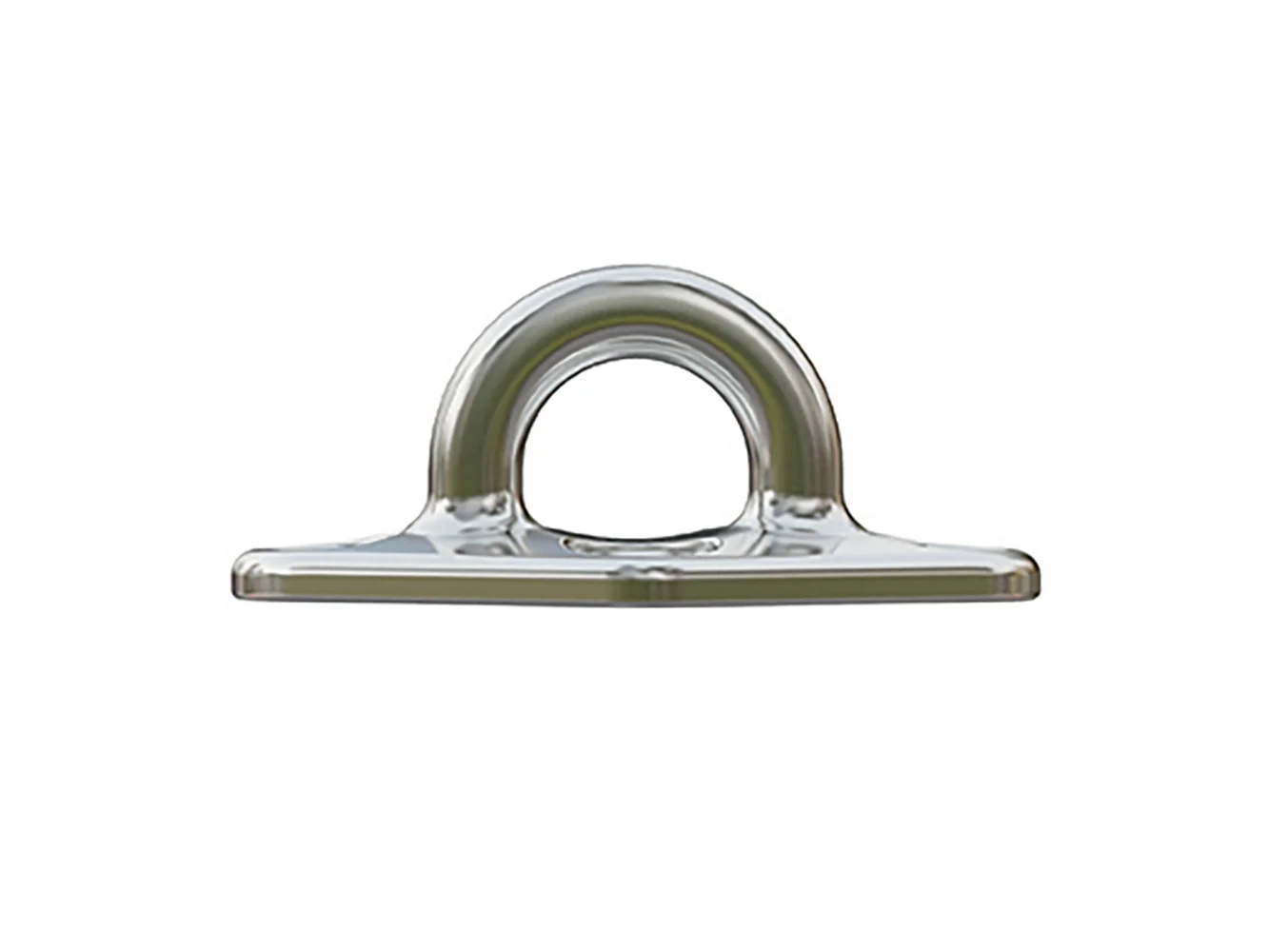 Wichard Diamond Pad Eye - Round - 79mm Length (3-7/64") - M6 Screw