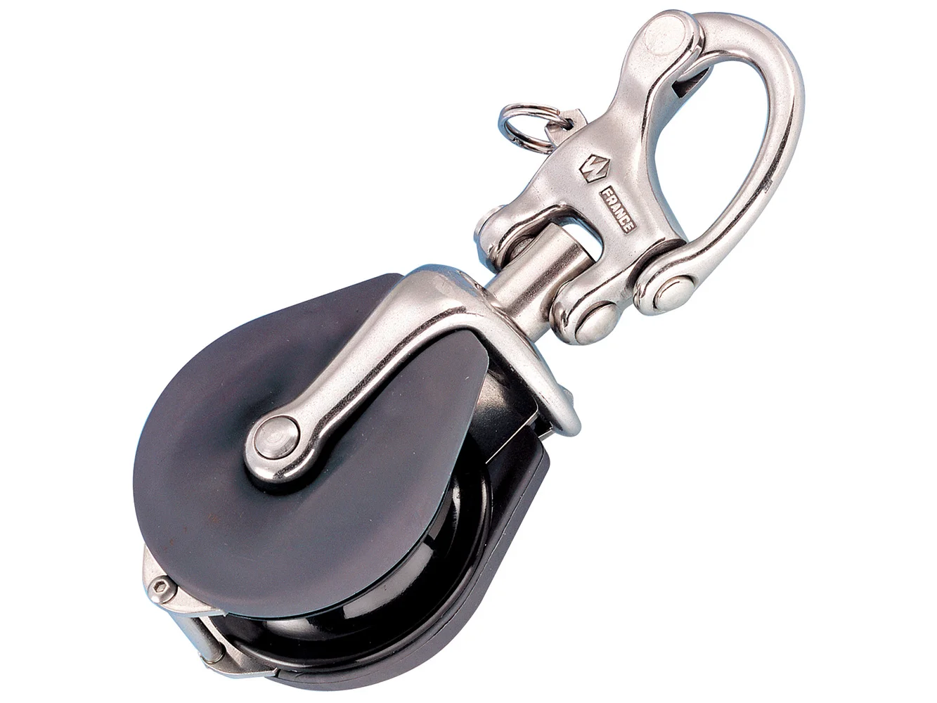 Wichard Snatch Block w/Snap Shackle - Max Rope Size 18mm (23/32")