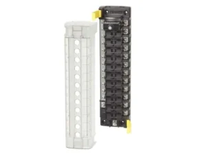 BLUE SEA Circ Brkr Block ST CLB 12circ w/gnd | 5054-BSS
