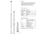 COMROD AM/FM51 BI - 4' Marine AM/FM & Navtex Antenna | 21503 * SHIPPING CHARGES APPLY*
