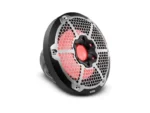 DS18 10" Marine Subwoofer With LED RGB Lights 300 Watts Rms SVC 4-Ohm -Black| NXL-10SUB/WH