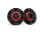 DS18 NXL 8" 2-Way Coaxial Marine Speaker With LED RGB Lights 125 Watts Rms 4-Ohm -Black | NXL-8/BK