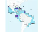 GARMIN Navionics Vision+Mexico, Caribbean to Brazil - Inland and Coastal Marine Charts | NVSA004L | 010-C1285-00
