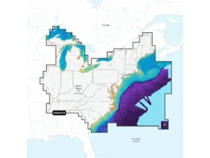 GARMIN Navionics Vision+ U.S. East - Lakes, Rivers and Coastal Marine Charts | NVUS007R | 010-C1291-00