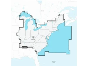 GARMIN Navionics+ U.S. East - Lakes, Rivers and Coastal Marine Chart | NSUS007R | Incl. 1-yr Subscription | 010-C1291-20