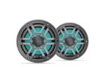 JL AUDIO M200 Marine Speakers - 6.5" with LED and Gray Sport Grille | 010-04753-03