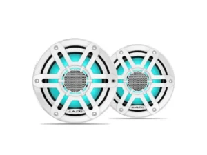 JL AUDIO M200 Marine Speakers - 6.5" with LED and White Sport Grille | 010-04753-02