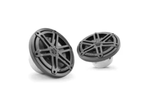 JL AUDIO M3-770X-S-GM: 7.7" Marine Speakers, Sport Grille, Gunmetal, PAIR | 93520 | 010-03066-00