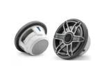 JL AUDIO M6-770X-S-GMTI:  7.7" Marine Speakers, Sport Grille, Gunmetal Trim Ring, Titanium Grille | 93603 | 010-03075-00