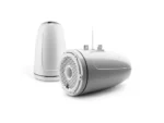 JL AUDIO M6-880ETXV3-GW-C-3GWGW: 8.8" Tower Speakers, White Classic Grille, WHITE TWEETER, PAIR | 93691 | 010-03857-00