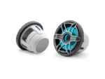 JL AUDIO M6-8IB-S-GMTI-I-4: 8" Marine Subwoofer (200W, 4 ohm), Infinite Baffle, Sport Grille, RGB LED | 93620 | 010-03082-00