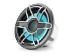 JL AUDIO M7-12IB-S-GMTI-I-4: 12" Marine Subwoofer, 600W, 4ohm, Gunmetal Titan. Sport Grille, RGB LED, EA. | 93674 | 010-03289-00