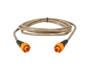 LOWRANCE ETHEXT-25YL Yellow 5-Pin Ethernet Cable, 25 ft | 000-0127-30