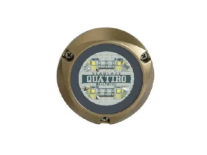 LUMITEC Quattro LED Underwater Light, Bronze, Spectrum RGBW | 101510
