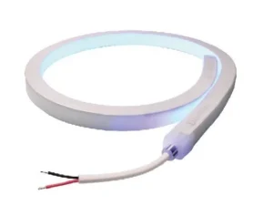 LUMITEC Moray Flex Light with Internal Controller, Full color RGBW Spectrum, 9 ft, TopView, White Exterior | 101642