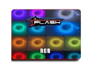PLASHLIGHTS 12v RGB Color Changing Waterproof Flexible Light Strip - Ip68 - 20' | FLS-RGB-68-20FT