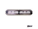 PLASHLIGHTS Poquito 60W Underwater Transom Light - Blue - Pair | PL-UWL-60W-BL-K