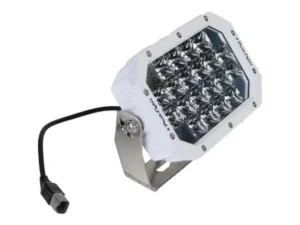 PLASHLIGHTS Quad LED Search Light - White Marine Housing | QUAD-CB-WHT