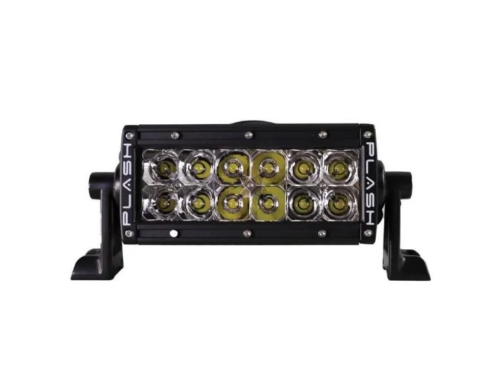PLASHLIGHTS 6" XX-Series LED Light Bar Marine Blk Housing (5W), Double Row Combo Beam. | XX-6-5W-BLK - Image 2