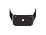 POWER-POLE Pontoon Mount- 14.5-16" Riser Black | PK-P-14516-BK