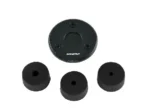 SCANSTRUT Low Profile Cable Seal to accommodate cables from 4-9mm (0.15"-0.35"), Anodized Aluminum - Black | DS-LP-21A-BLK