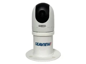 SEAVIEW White 5" Sionyx Nightwave Mount, Vertical, 8" Round Base Plate | PM5SXN8