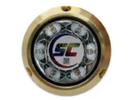 SHADOW-CASTER SC3 Bronze Surface Mount Underwater Light 3k Lumens - Color Changing | SC3-CC-BZSM