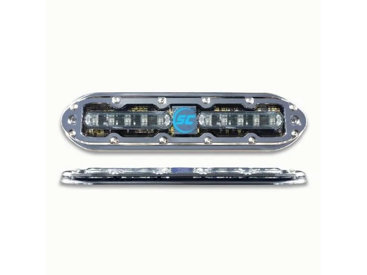 SHADOW-CASTER SCM10 316 SS Housing Underwater Light - Bimini Blue w/ 20' Cable | SCM-10-BB-20 - Image 2